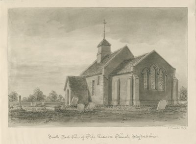 Iglesia de Pipe Ridware de John Buckler