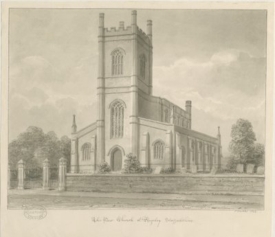 Iglesia de Rugeley (Nueva) de John Buckler