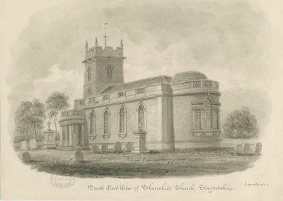 Iglesia de Shareshill de John Buckler