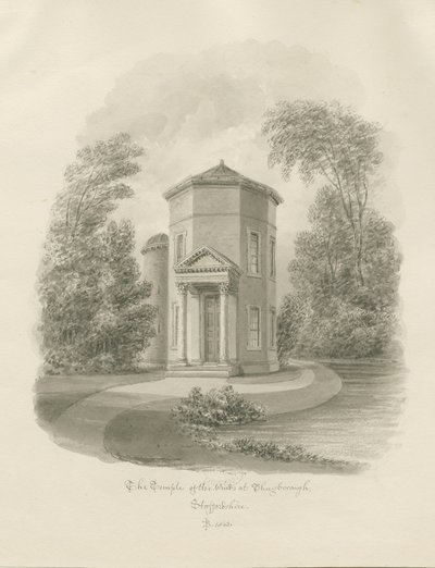 Shugborough - Templo de los Vientos de John Buckler