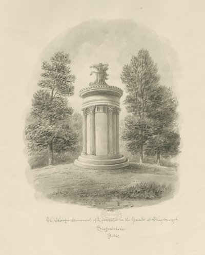 Shugborough - El Monumento Corágico de Lisícrates de John Buckler