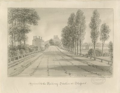 Stafford - Acceso a la Estación de Tren de John Buckler