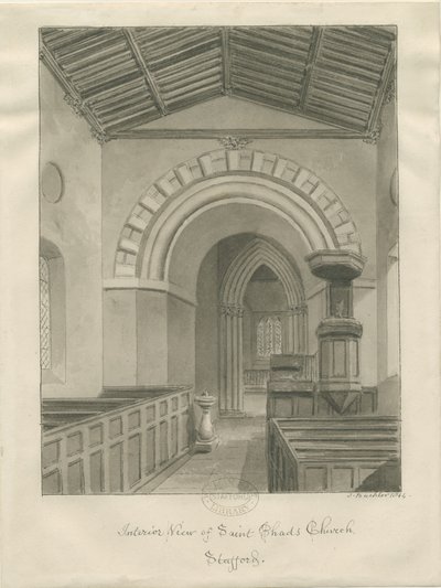 Stafford - Iglesia de St. Chad de John Buckler