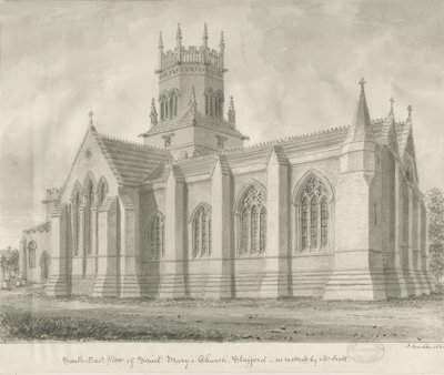 Stafford - Iglesia de Santa María de John Buckler