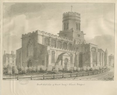 Stafford - Iglesia de Santa María de John Buckler