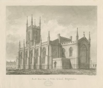 Iglesia de Stoke-upon-Trent [Nueva] de John Buckler