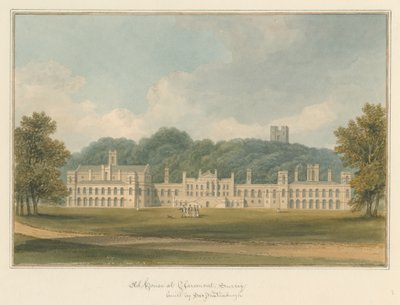 Surrey - Claremont - Casa Antigua, 1824 de John Buckler