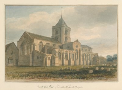 Sussex - Iglesia de Arundel, 1804 de John Buckler