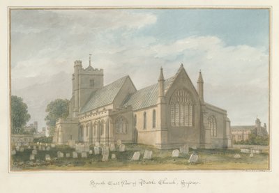 Sussex - Iglesia de Battle, 1824 de John Buckler