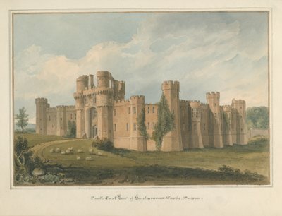 Sussex - Castillo de Herstmonceux de John Buckler