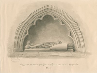 Iglesia de Swynnerton - Efigie de John Buckler