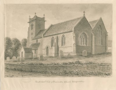 Iglesia de Swynnerton de John Buckler