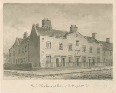 Tamworth - Casas de Caridad de Guy de John Buckler