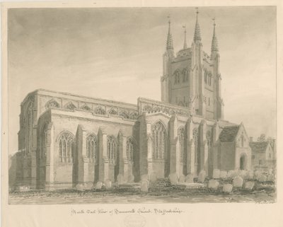 Iglesia de Tamworth de John Buckler