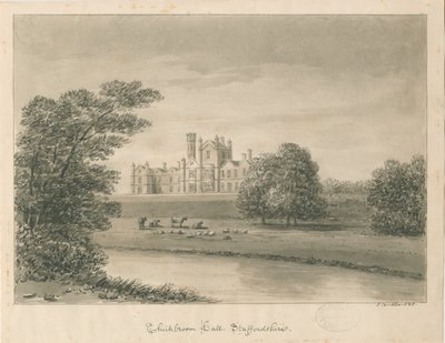 Thickbroom Hall (Manley Hall) de John Buckler