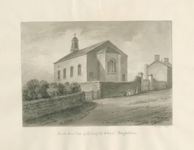Capilla de Thursfield: dibujo en sepia de John Buckler