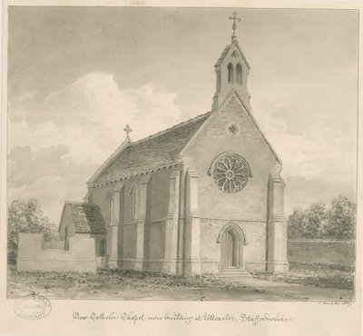 Uttoxeter Town - Nueva Capilla Católica de John Buckler