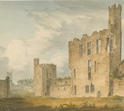 Gales - Carnarvonshire - Castillo de Conway de John Buckler