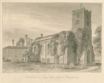 Iglesia de Weston-under-Lizard de John Buckler