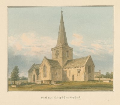 Wiltshire - Iglesia de Chilmark, 1814 de John Buckler