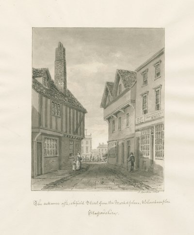 Wolverhampton - Calle Lichfield de John Buckler