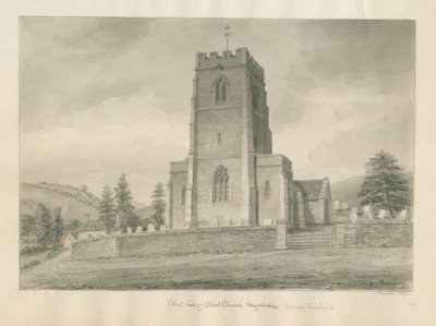 Worcestershire - Iglesia de Clent de John Buckler