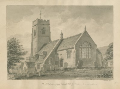 Worcestershire - Iglesia de Clent, 1847 de John Buckler