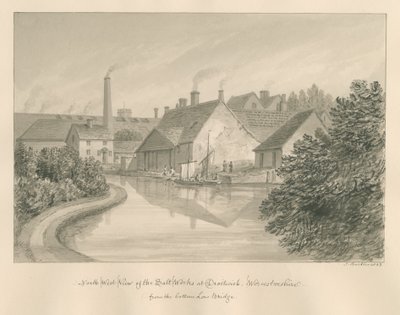 Worcestershire - Droitwich - Salinas, 1833 de John Buckler