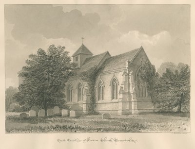 Worcestershire - Iglesia de Hadsor, 1833 de John Buckler