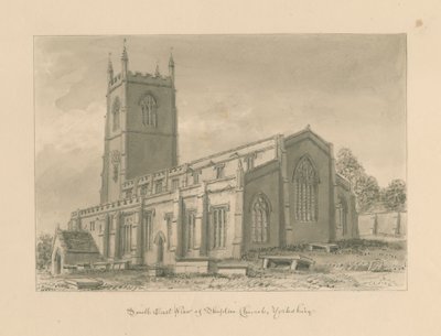 Yorkshire - Iglesia de Skipton, 1818 de John Buckler