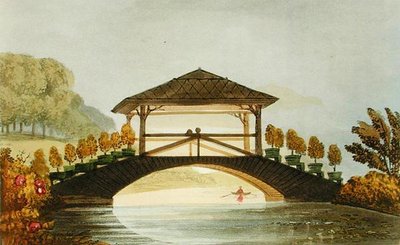 Un puente rústico, de Ackermann