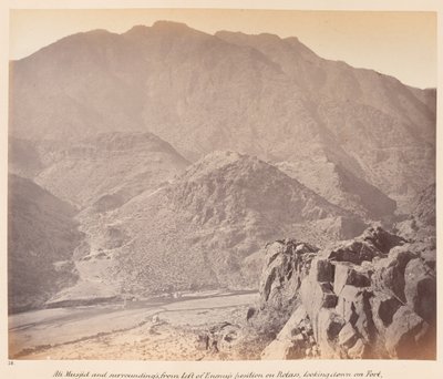 ¿Ali Masjid y alrededores?, 1878 de John Burke