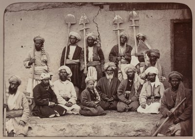 Terratenientes y trabajadores de Kabul, 1879 de John Burke