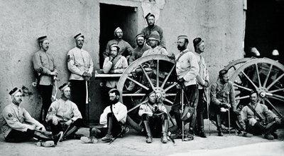 Miembros de la Artillería Real de John Burke