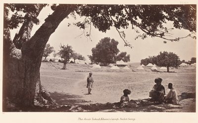 El campamento del Amir Yakub Khan en Safed Sang, 1879 de John Burke