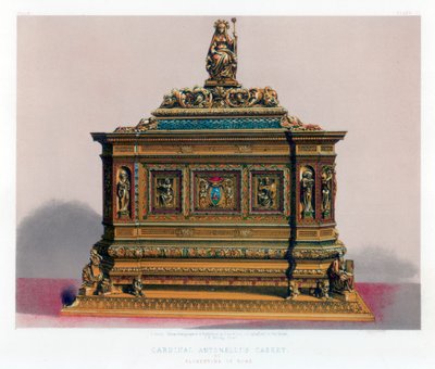 Cofre del Cardenal Antonelli, siglo XIX de John Burley Waring