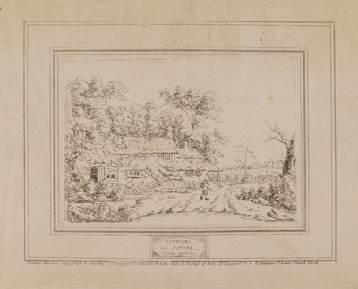 Cabañas de la Naturaleza (con la cabaña de la izquierda) de John Burton