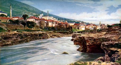 Mostar, Bosnia y Herzegovina, Yugoslavia, c. 1924 de John Bushby
