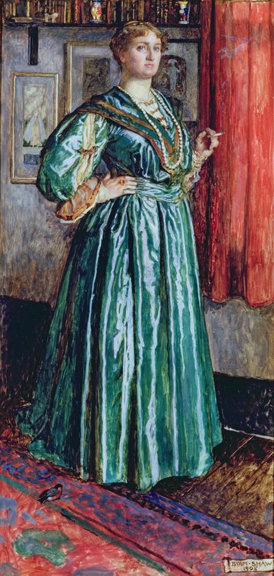 Una Madame en un Burdel, 1905 de John Byam Liston Shaw