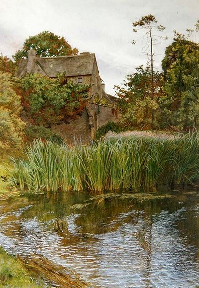 Un jardín de otoño de John Byam Liston Shaw