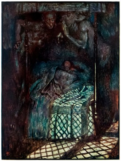 El sueño de Christiana de El progreso del peregrino de este mundo, al que está por venir de John Bunyan de John Byam Liston Shaw