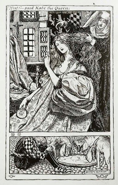"Hist" - dijo Kate la Reina de John Byam Liston Shaw