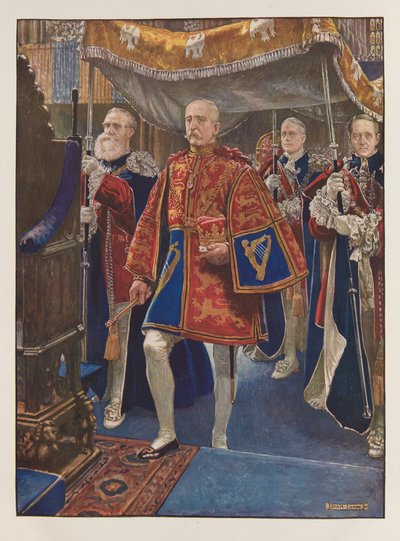 Coronación del Rey Eduardo VII de John Byam Liston Shaw