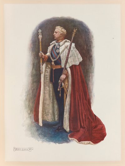 Coronación del Rey Eduardo VII de John Byam Liston Shaw