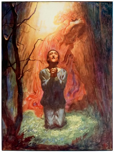 "Sr. Firme" de "El Progreso del Peregrino de Este Mundo, Al Que Está Por Venir" de John Bunyan de John Byam Liston Shaw