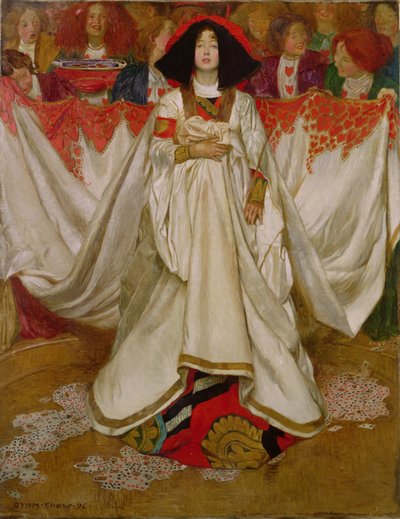 Reina de corazones, 1896 de John Byam Liston Shaw