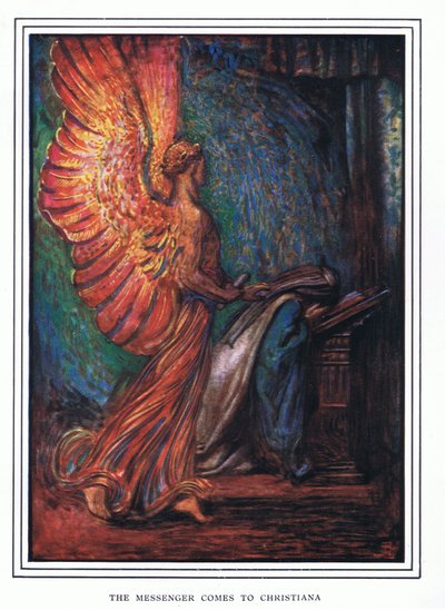 El mensajero llega a Christiana de John Byam Liston Shaw