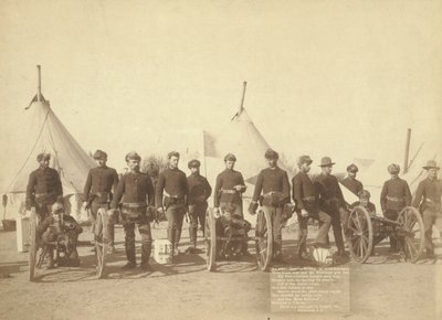Famosa Batería "E" de la 1ª Artillería de John C. H. Grabill
