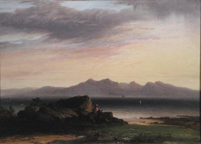 Arran, desde Millport, Cumbrae de John Cairns