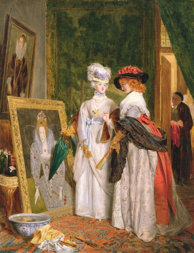 Críticos de vestuario, los modas cambian de John Callcott Horsley
